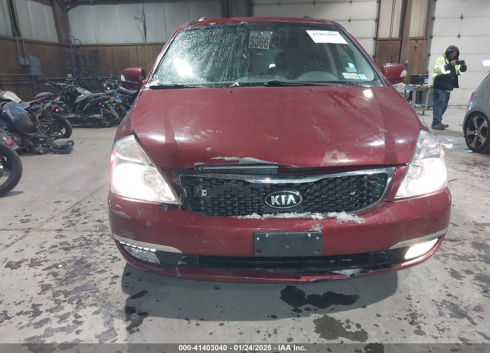 2014 KIA SEDONA EX VIN: KNDMH4C74E6547870
