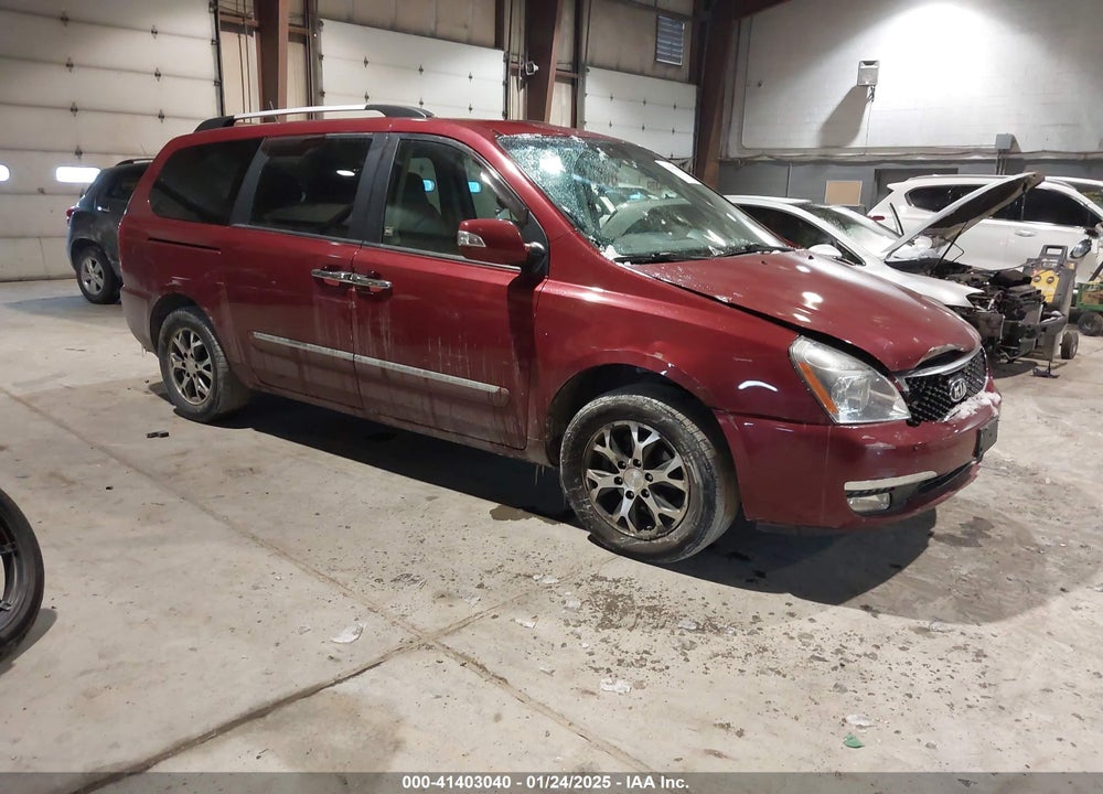 2014 KIA SEDONA EX VIN: KNDMH4C74E6547870