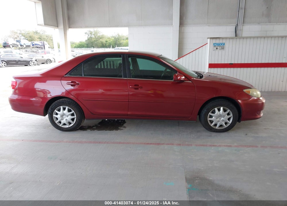 2005 TOYOTA CAMRY LE VIN: 4T1BE32K75U018243