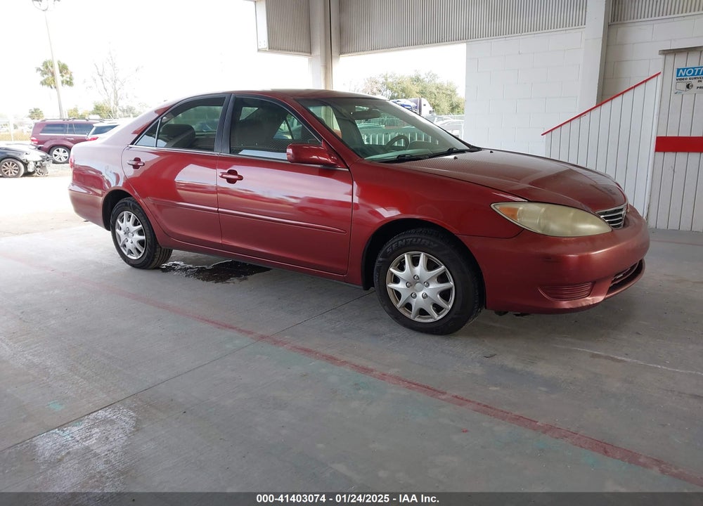 2005 TOYOTA CAMRY LE VIN: 4T1BE32K75U018243