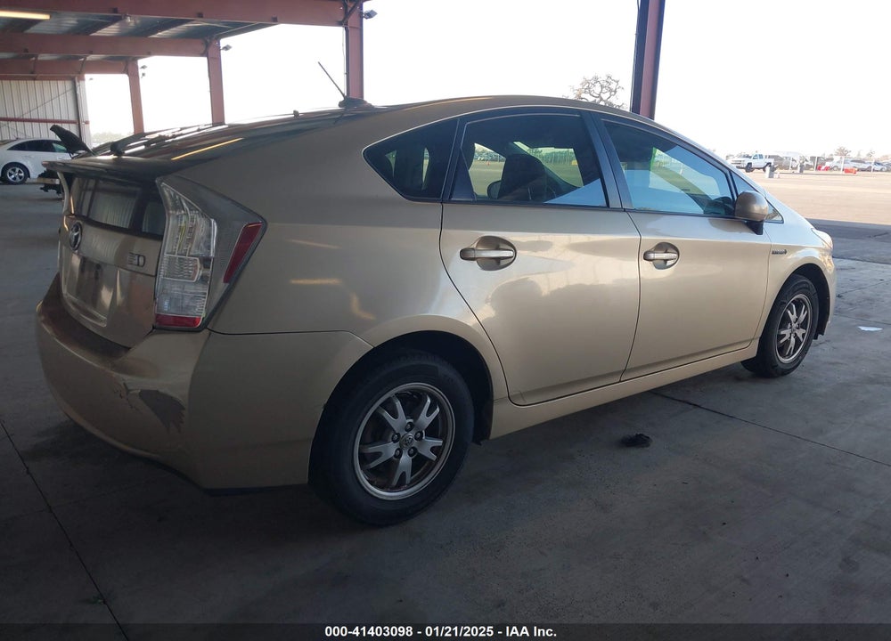 2011 TOYOTA PRIUS TWO VIN: JTDKN3DU6B1404457