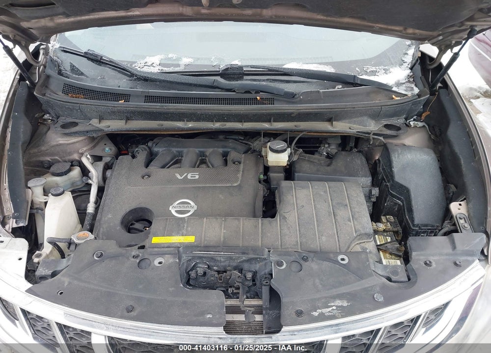 2013 NISSAN MURANO VIN: JN8AZ1MW8DW300214