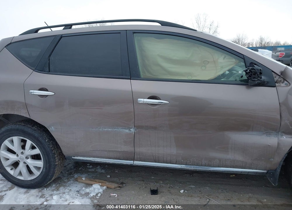 2013 NISSAN MURANO VIN: JN8AZ1MW8DW300214