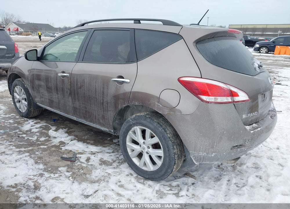 2013 NISSAN MURANO VIN: JN8AZ1MW8DW300214