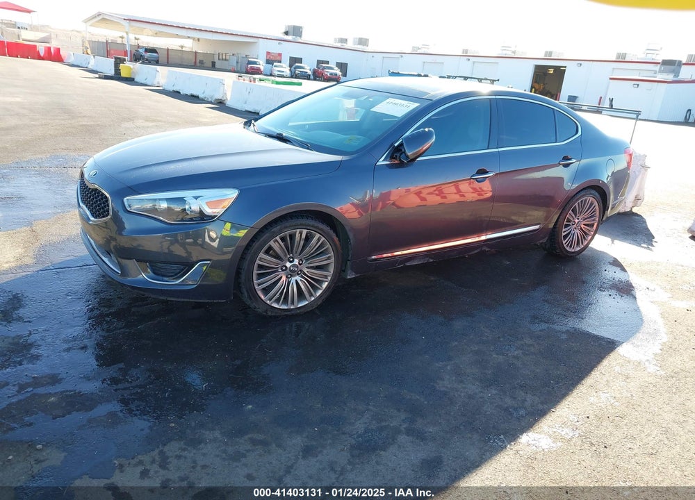 2014 KIA CADENZA VIN: KNALN4D77E5141281