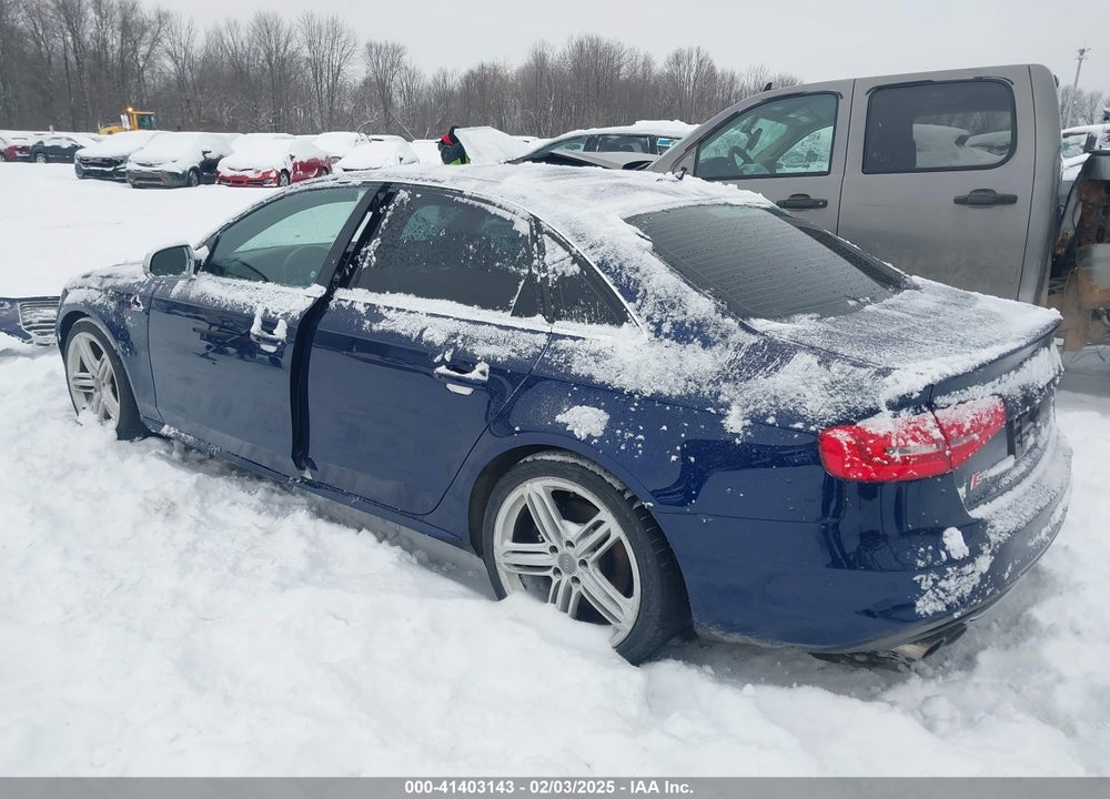 2014 AUDI S4 3.0T PREMIUM PLUS VIN: WAUBGAFL8EA116007