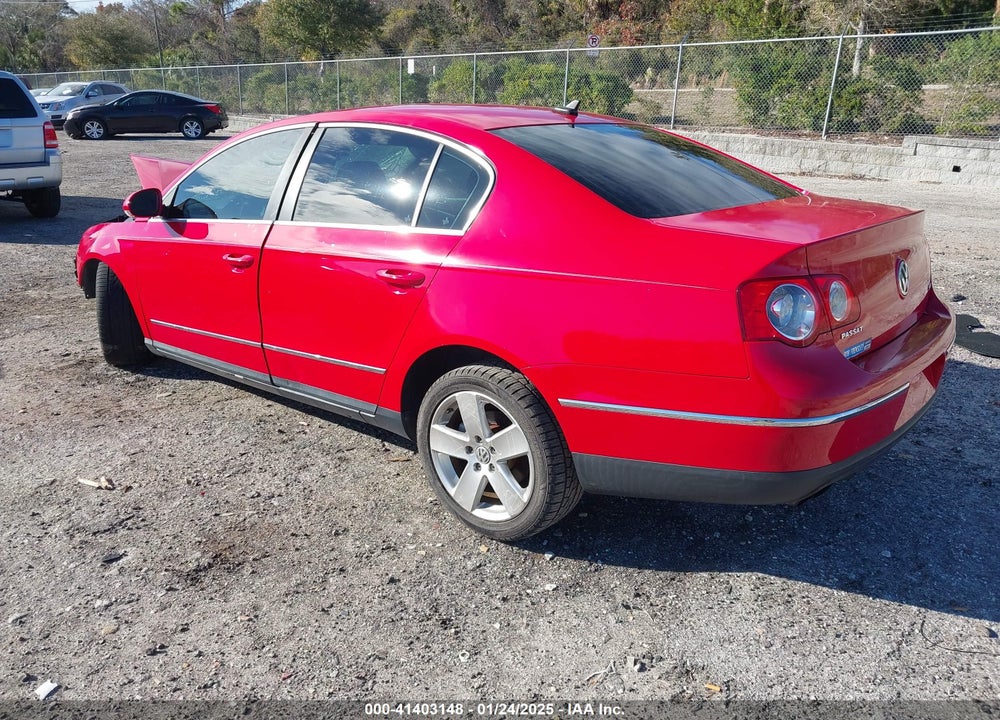 2008 VOLKSWAGEN PASSAT VIN: WVWAK73C18E123334