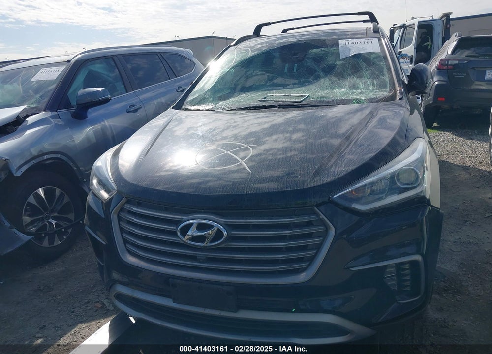 2017 HYUNDAI SANTA FE LIMITED ULTIMATE VIN: KM8SR4HF1HU215370