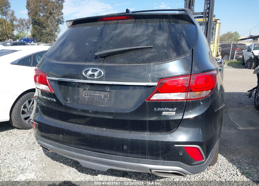 2017 HYUNDAI SANTA FE LIMITED ULTIMATE VIN: KM8SR4HF1HU215370