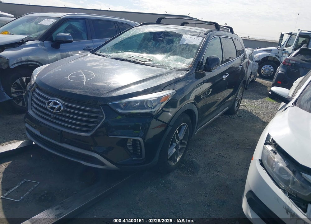 2017 HYUNDAI SANTA FE LIMITED ULTIMATE VIN: KM8SR4HF1HU215370