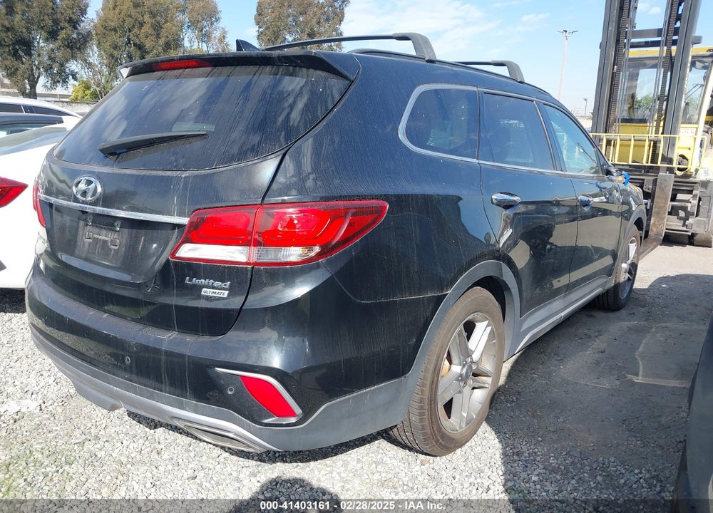 2017 HYUNDAI SANTA FE LIMITED ULTIMATE VIN: KM8SR4HF1HU215370