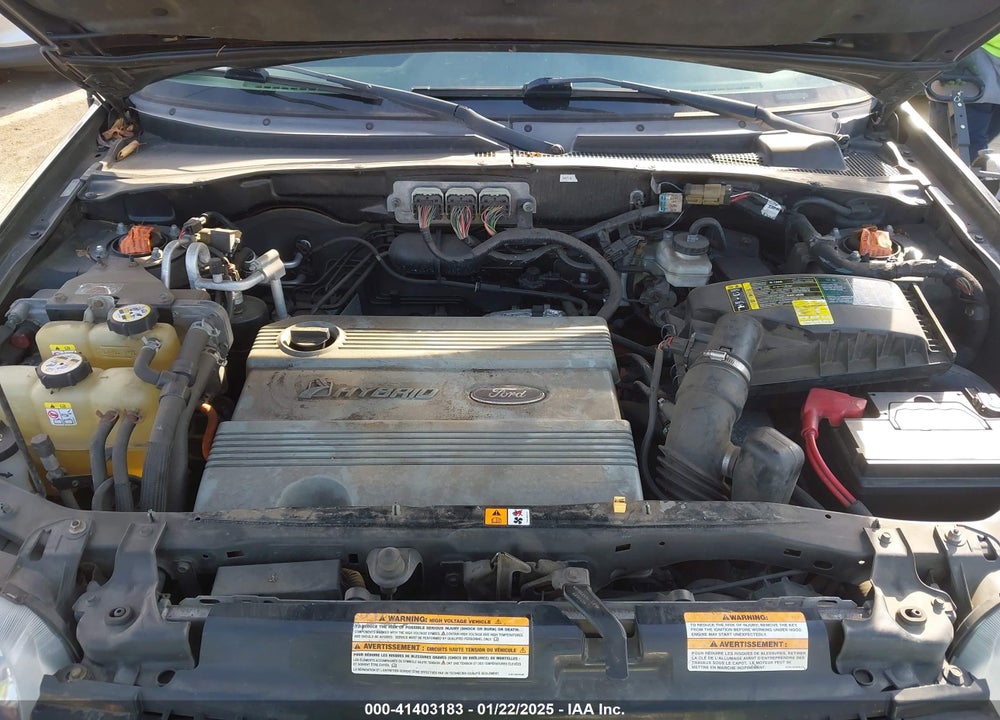 2007 FORD ESCAPE HYBRID VIN: 1FMCU59H77KB97749