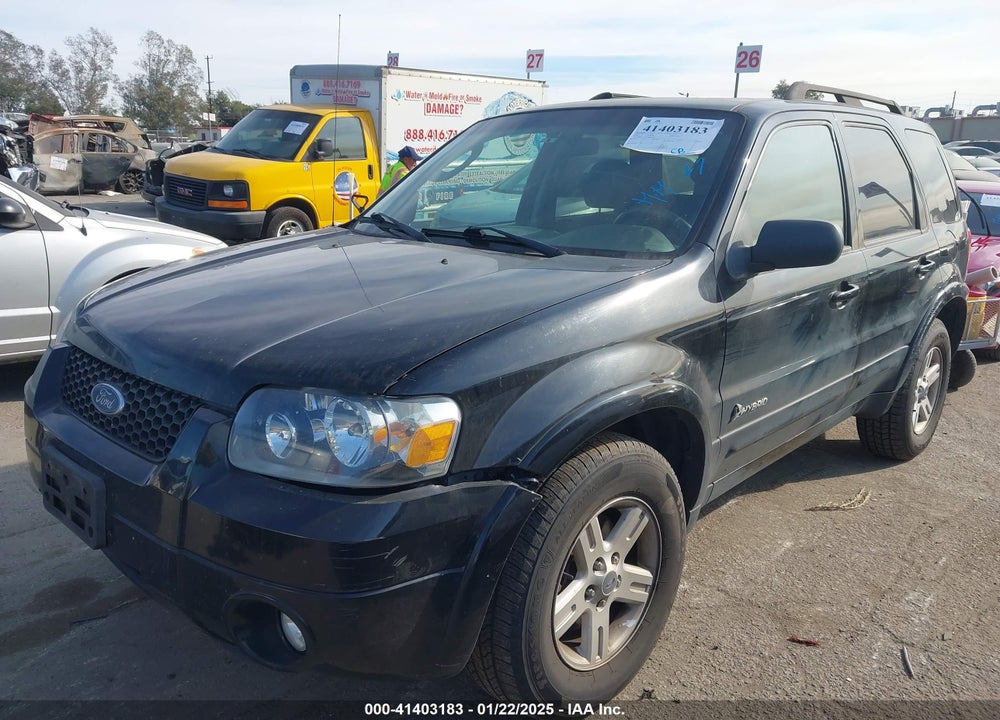 2007 FORD ESCAPE HYBRID VIN: 1FMCU59H77KB97749