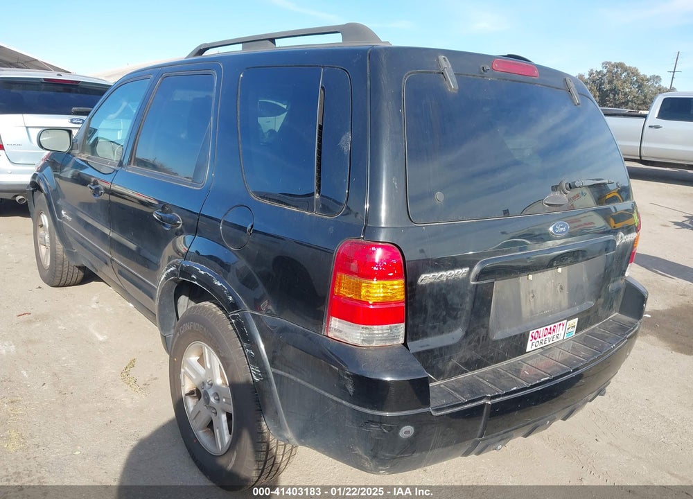 2007 FORD ESCAPE HYBRID VIN: 1FMCU59H77KB97749