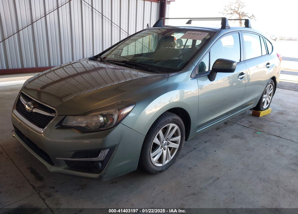2015 SUBARU IMPREZA 2.0I PREMIUM VIN: JF1GPAC66FH327762
