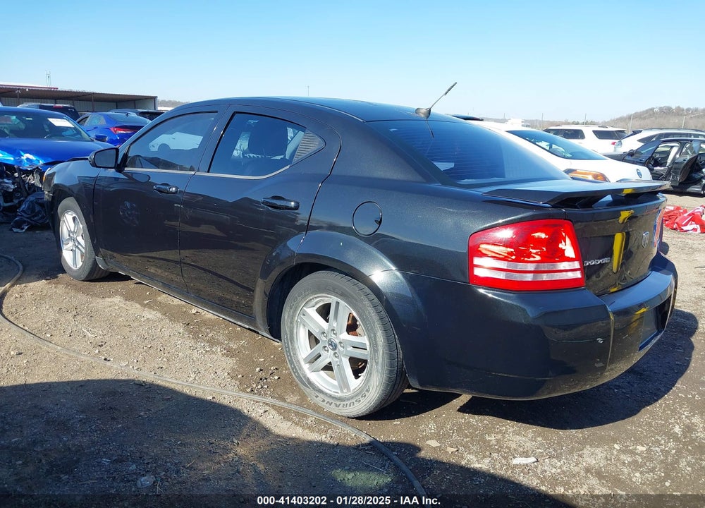 2010 DODGE AVENGER VIN: 1B3CC5FBXAN134594
