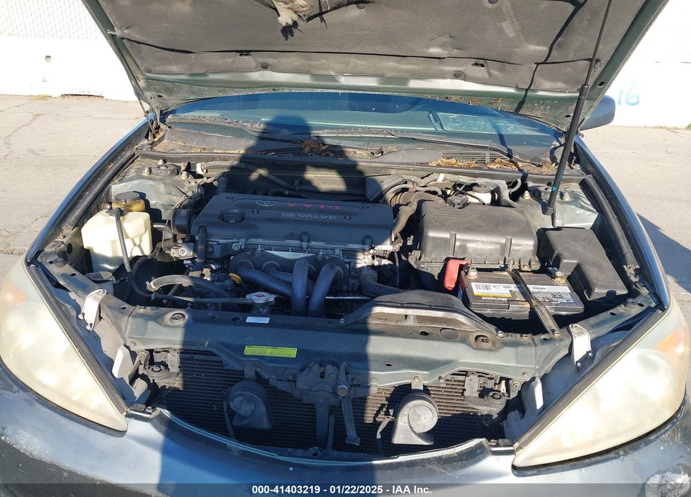 2004 TOYOTA CAMRY LE VIN: 4T1BE32K34U341946