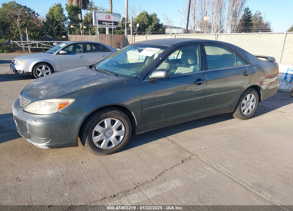2004 TOYOTA CAMRY LE VIN: 4T1BE32K34U341946