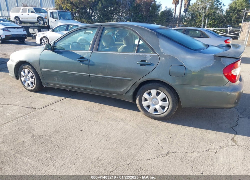 2004 TOYOTA CAMRY LE VIN: 4T1BE32K34U341946