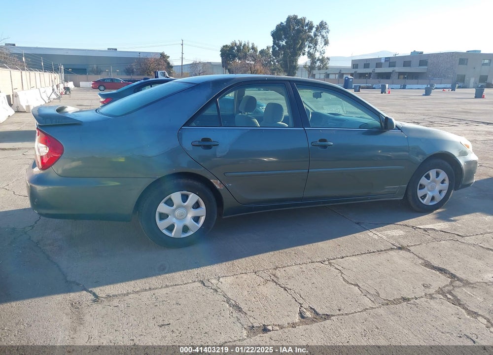 2004 TOYOTA CAMRY LE VIN: 4T1BE32K34U341946