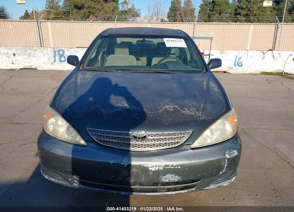2004 TOYOTA CAMRY LE VIN: 4T1BE32K34U341946