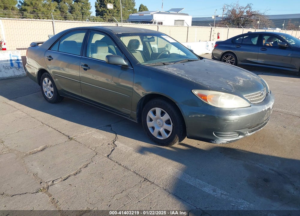 2004 TOYOTA CAMRY LE VIN: 4T1BE32K34U341946