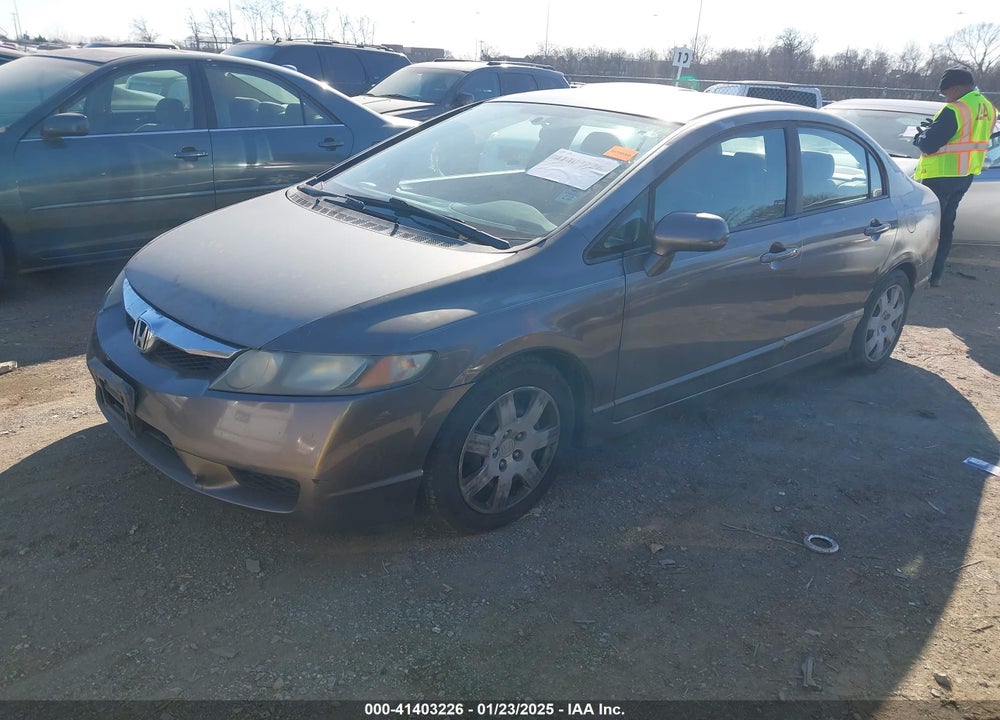 2009 HONDA CIVIC VIN: 2HGFA16589H528105