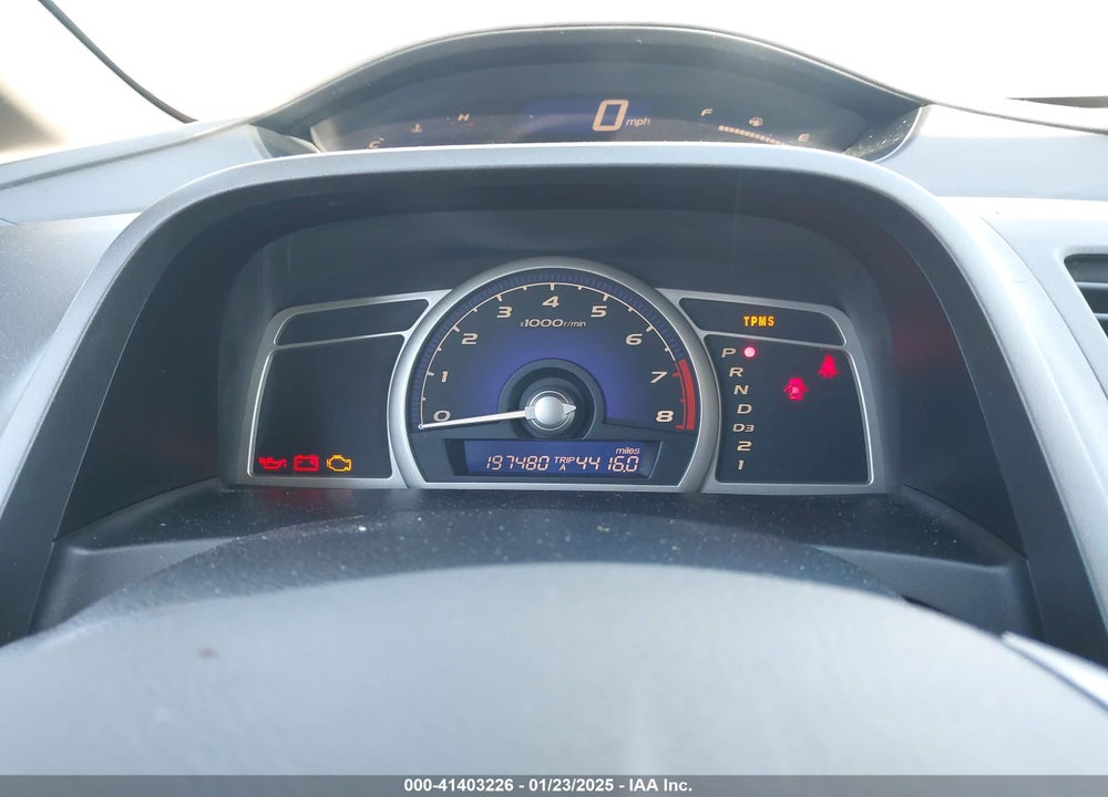2009 HONDA CIVIC VIN: 2HGFA16589H528105