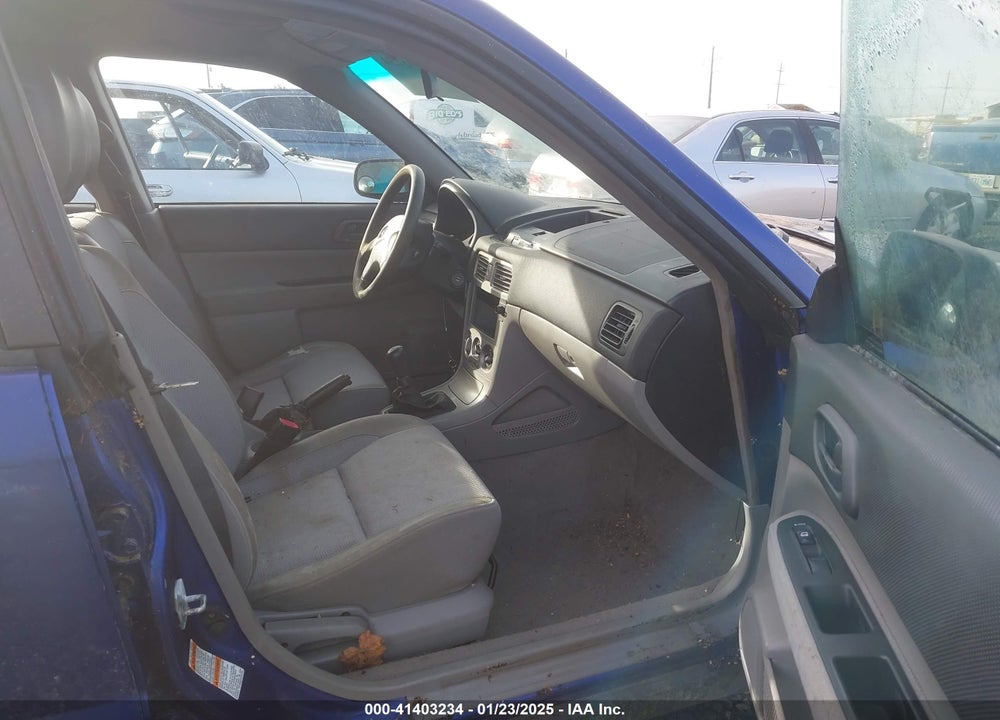 2003 SUBARU FORESTER X VIN: JF1SG63613G758938