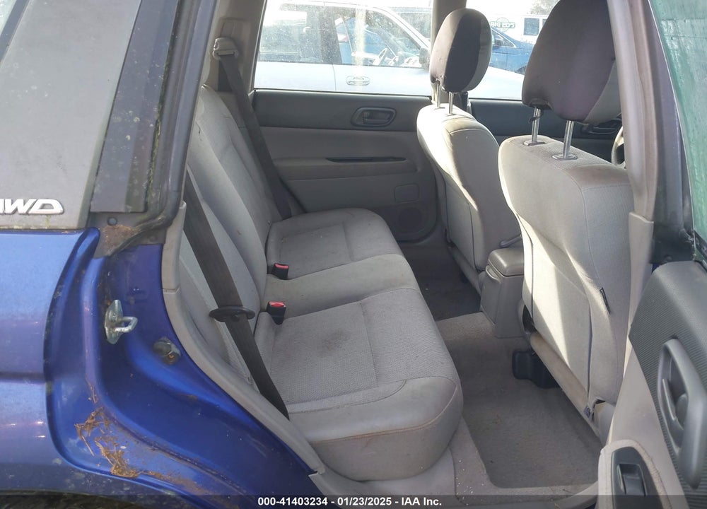 2003 SUBARU FORESTER X VIN: JF1SG63613G758938