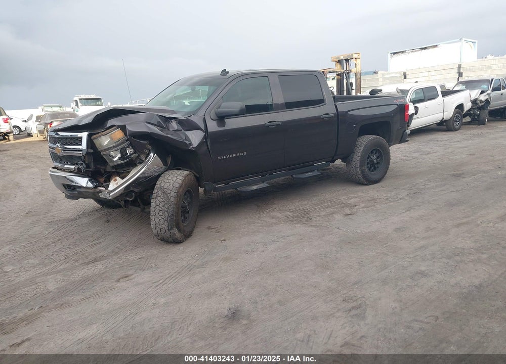 2014 CHEVROLET SILVERADO VIN: 3GCUKREH4EG427604
