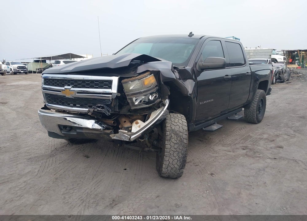 2014 CHEVROLET SILVERADO VIN: 3GCUKREH4EG427604