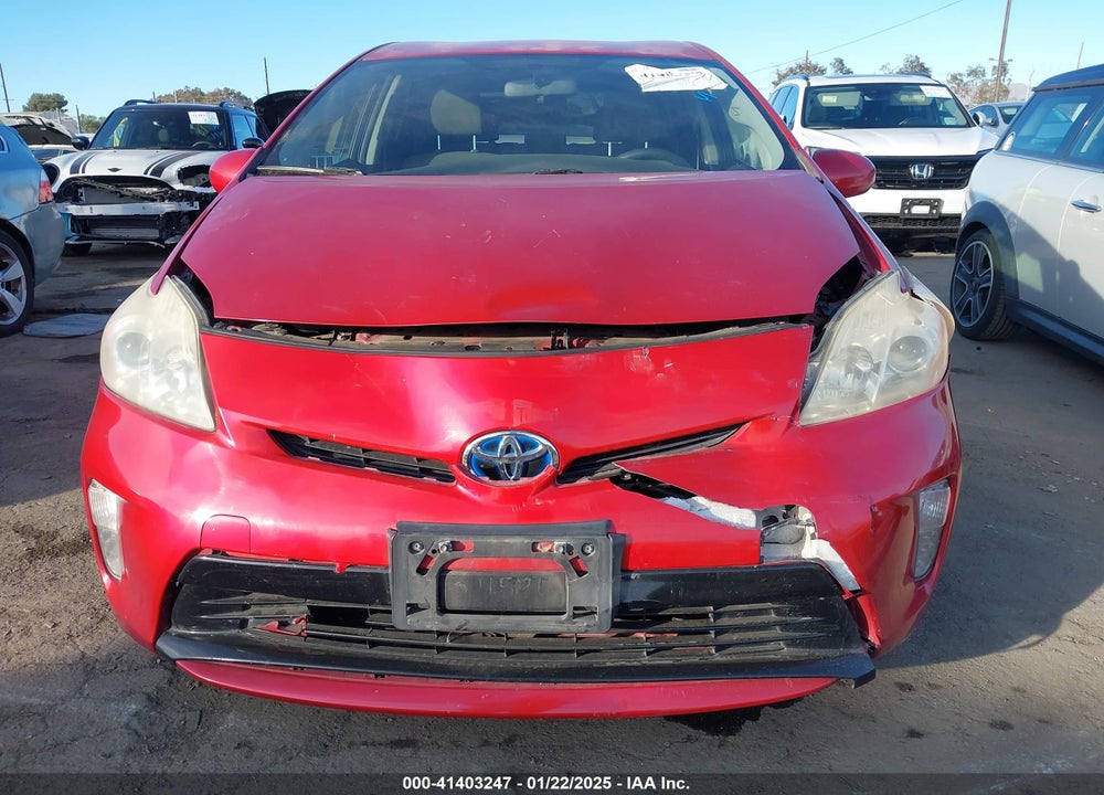2013 TOYOTA PRIUS TWO VIN: JTDKN3DU5D5652050