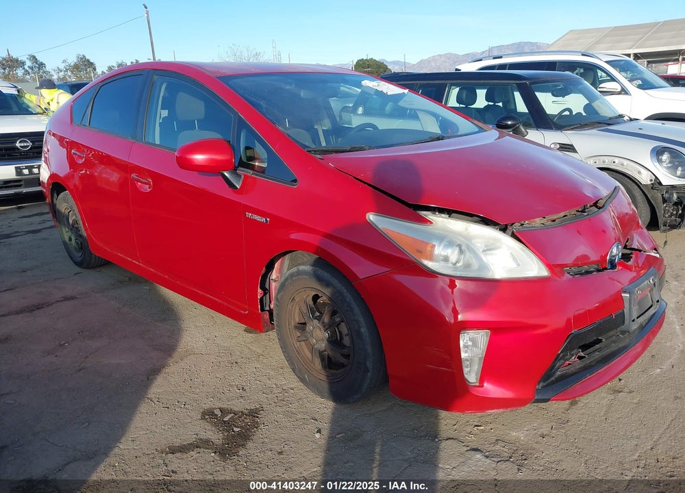 2013 TOYOTA PRIUS TWO VIN: JTDKN3DU5D5652050