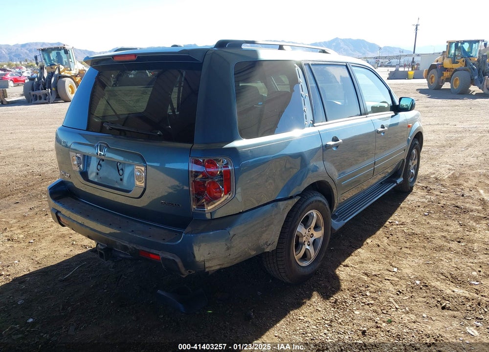 2008 HONDA PILOT SE VIN: 5FNYF18338B028992