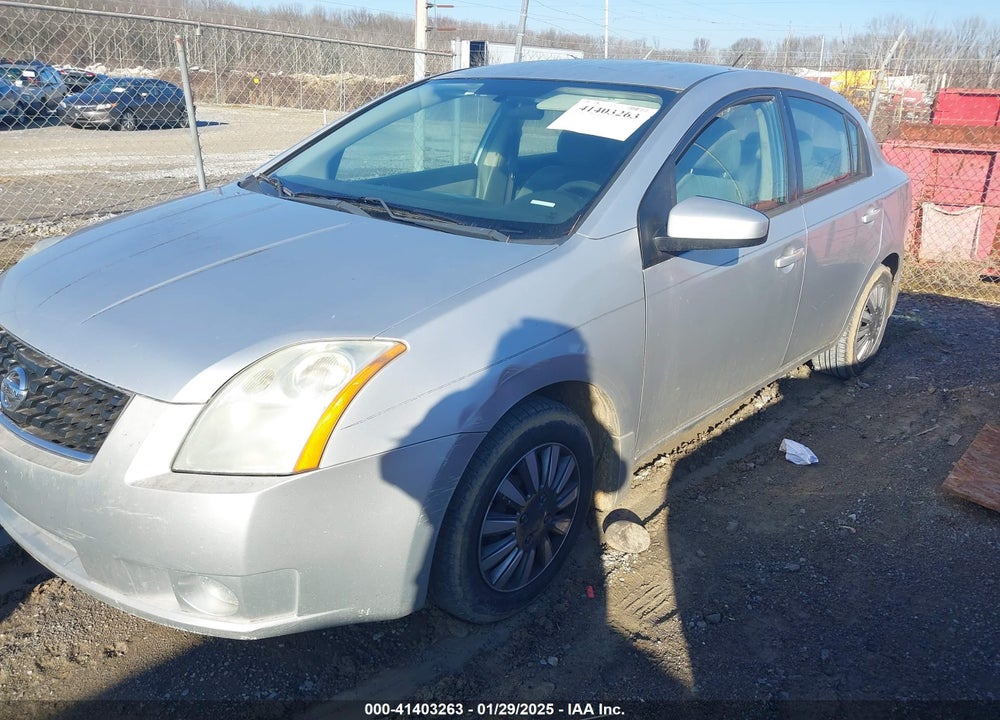 2009 NISSAN SENTRA 2.0 VIN: 3N1AB61E19L644671
