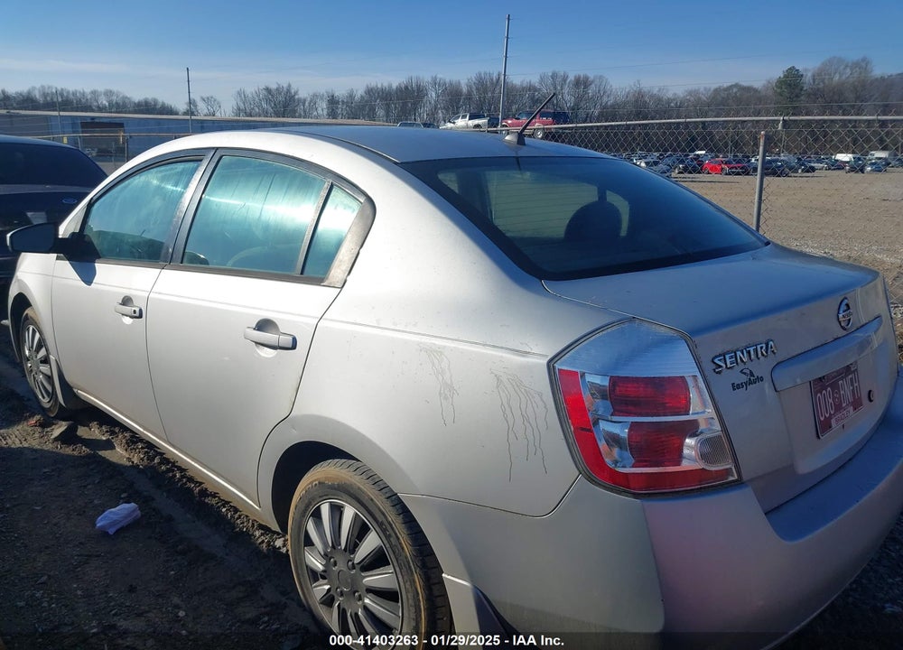 2009 NISSAN SENTRA 2.0 VIN: 3N1AB61E19L644671