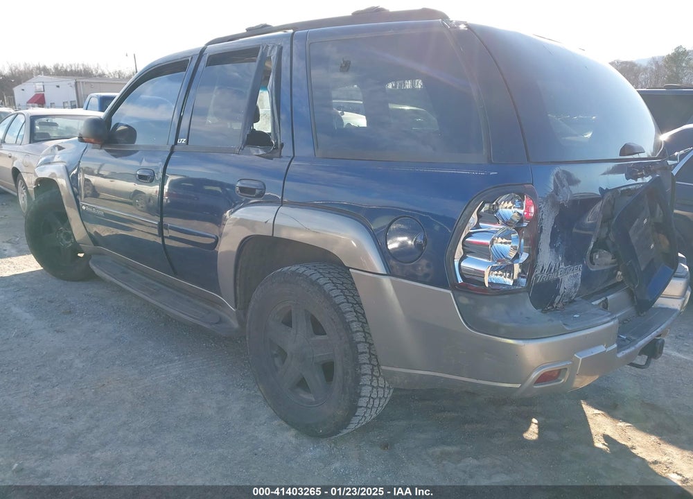 2002 CHEVROLET TRAILBLAZER LTZ VIN: 1GNDT13S722210122