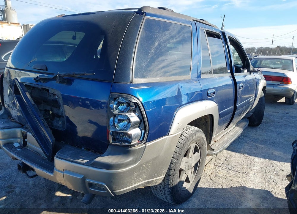 2002 CHEVROLET TRAILBLAZER LTZ VIN: 1GNDT13S722210122