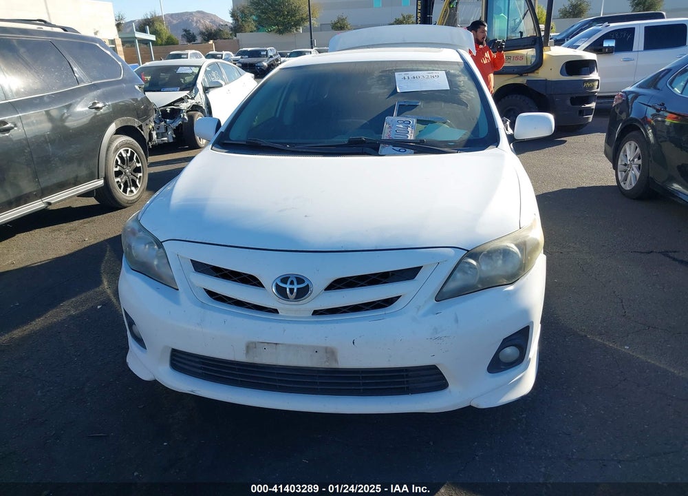 2012 TOYOTA COROLLA S VIN: 2T1BU4EE8CC896230