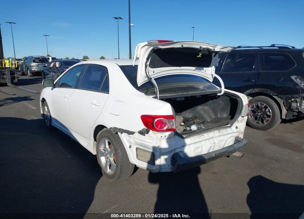 2012 TOYOTA COROLLA S VIN: 2T1BU4EE8CC896230