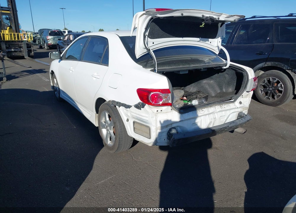 2012 TOYOTA COROLLA S VIN: 2T1BU4EE8CC896230