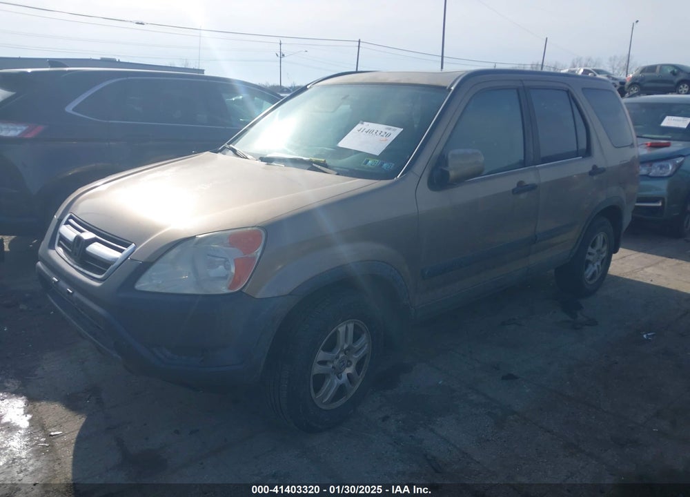 2004 HONDA CR-V EX VIN: SHSRD78834U227164