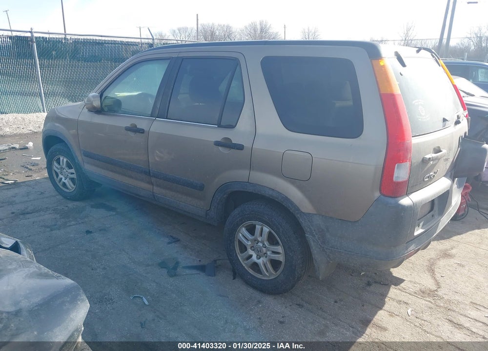 2004 HONDA CR-V EX VIN: SHSRD78834U227164