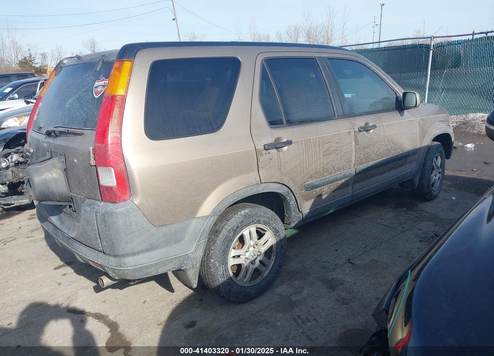 2004 HONDA CR-V EX VIN: SHSRD78834U227164