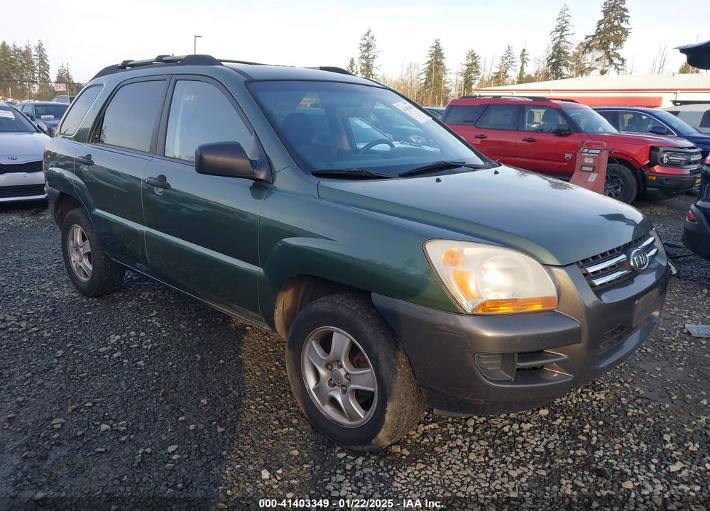 2007 KIA SPORTAGE LX VIN: KNDJF724777397199