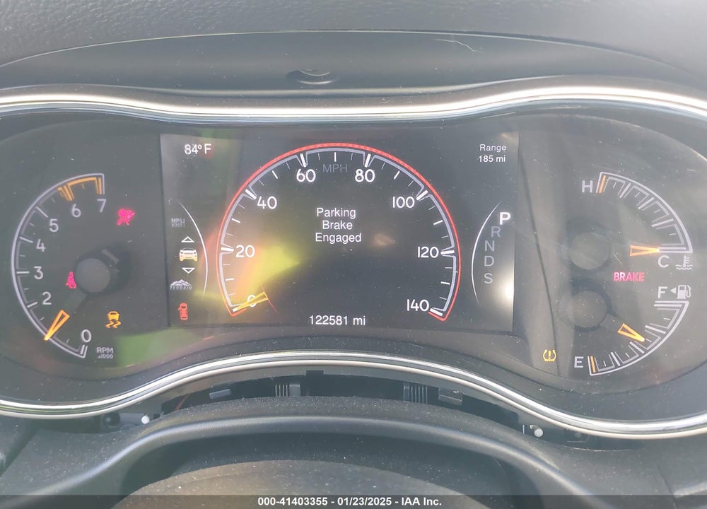 2014 JEEP GRAND CHEROKEE LIMITED VIN: 1C4RJFBT1EC220980