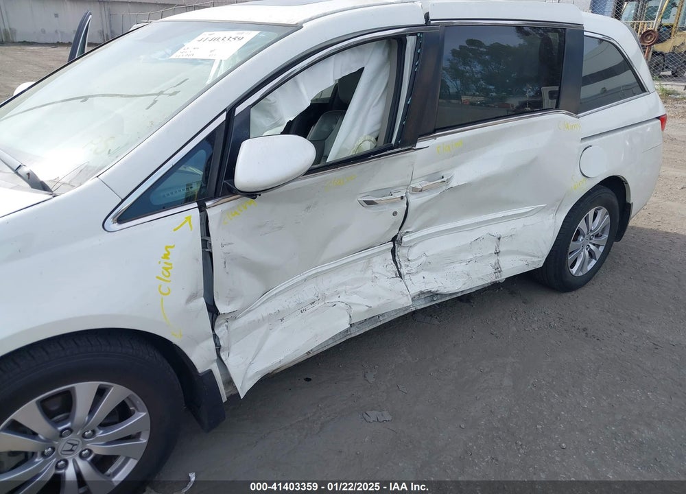 2016 HONDA ODYSSEY VIN: 5FNRL5H68GB107121