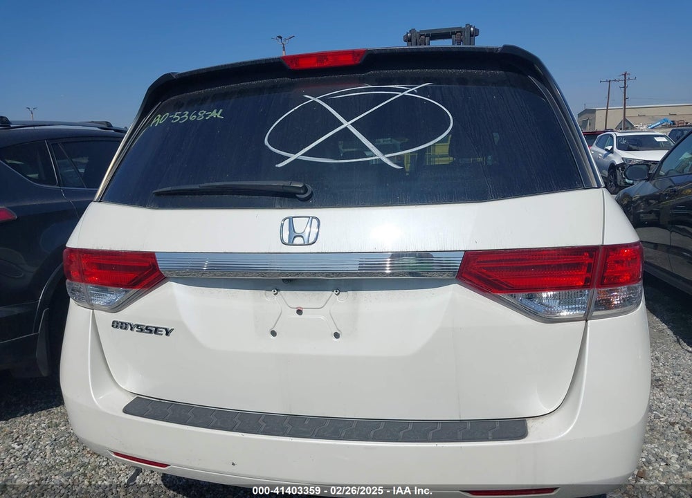 2016 HONDA ODYSSEY VIN: 5FNRL5H68GB107121