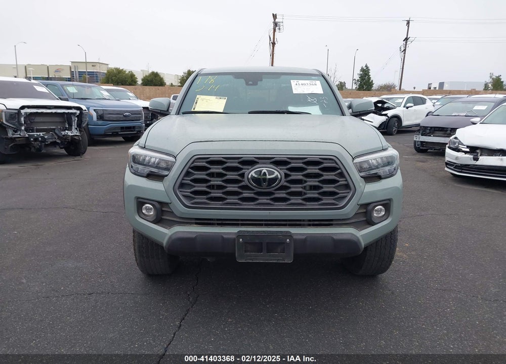 2022 TOYOTA TACOMA TRD OFF ROAD VIN: 3TMCZ5AN7NM508433
